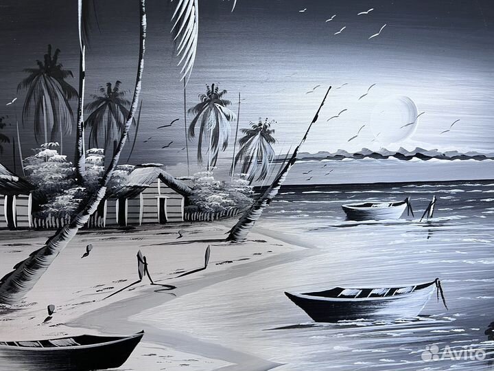 Картина маслом на холсте большая