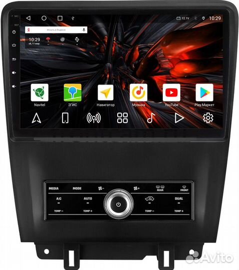 Магнитола в штатное место для Ford Mustag V