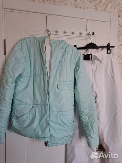 Зимний утепленный костюм женский