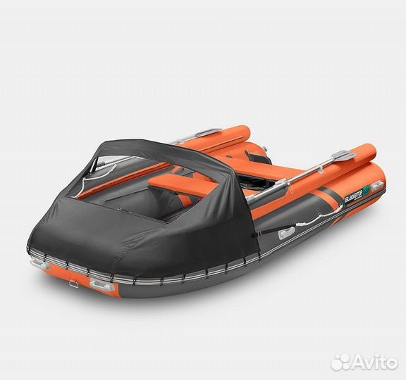 Надувная лодка gladiator E450X