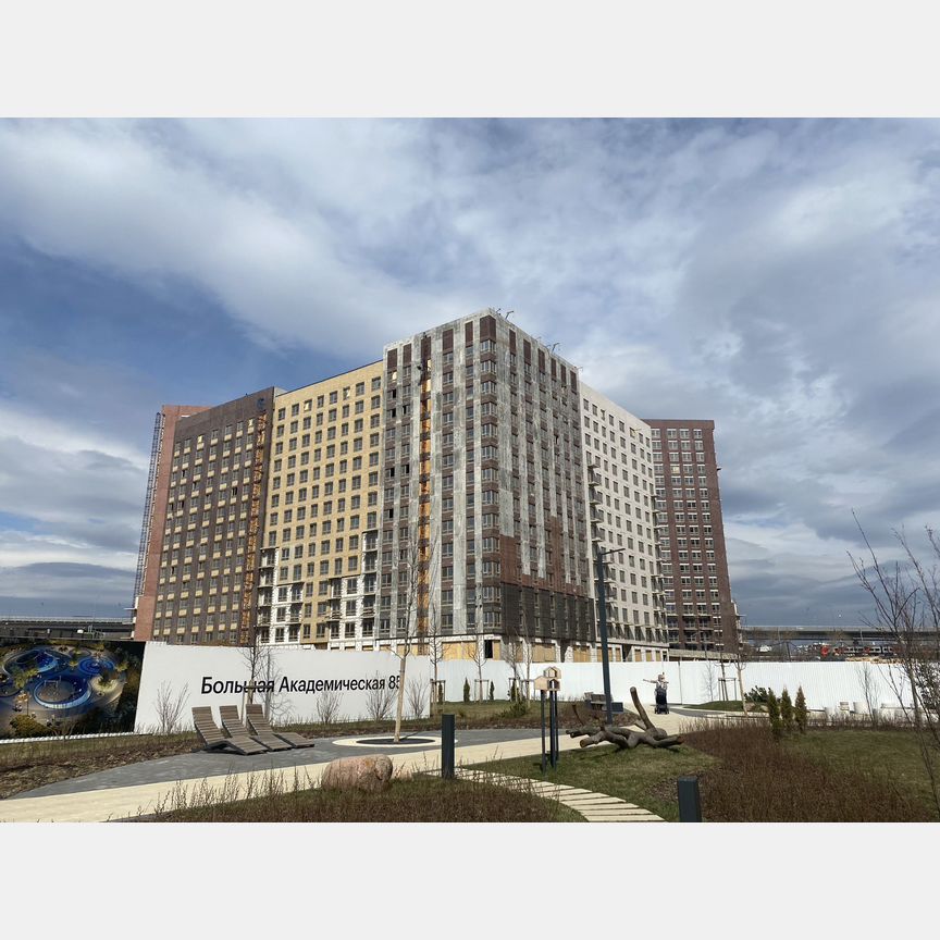 1-к. апартаменты, 34,5 м², 3/14 эт.