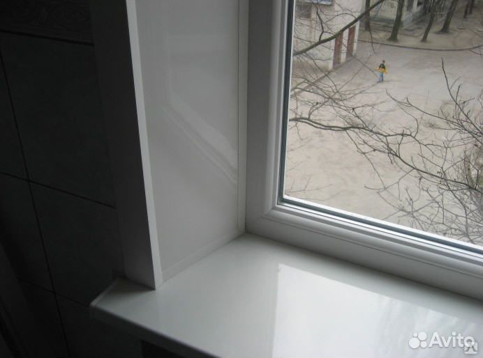 Замена подоконника и откосов