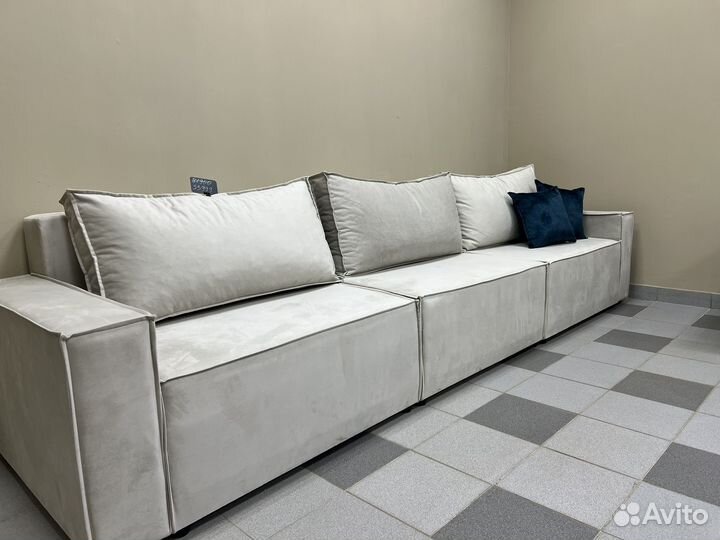Диван лофт трехсекционный