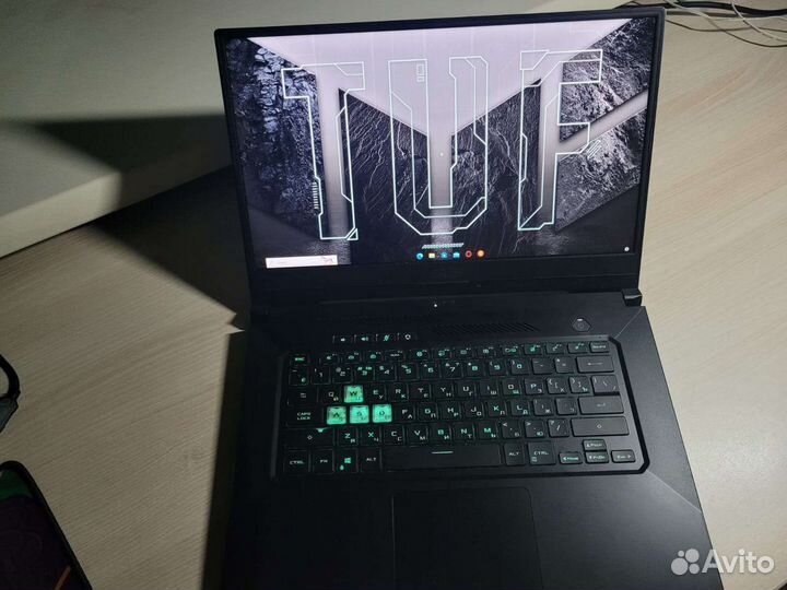 Игровой ноутбук asus tuf dash f15