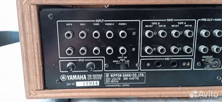 Усилитель yamaha CA1000II