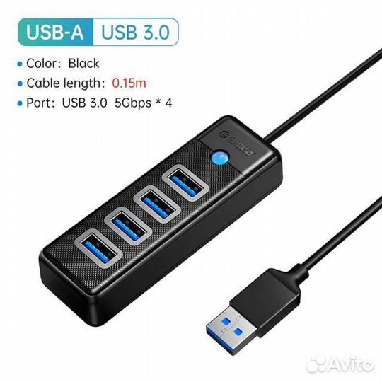 USB хаб card reader orico