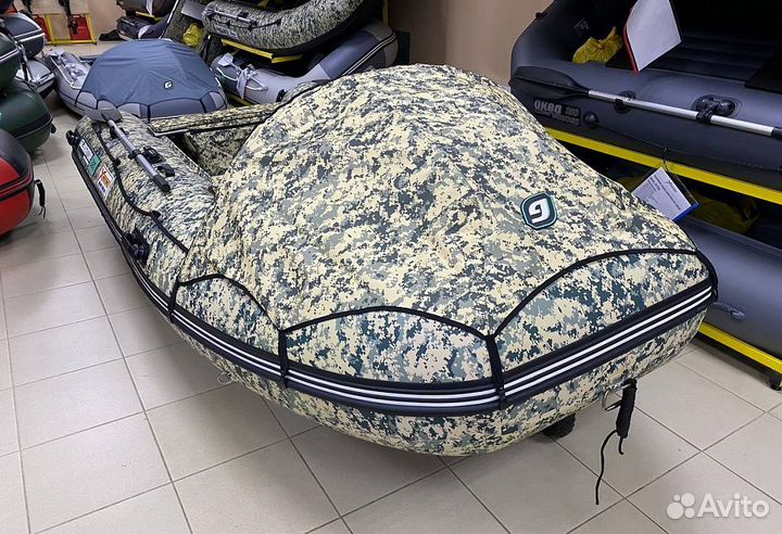 Лодка gladiator E350 (X-motors edition) камуфляж