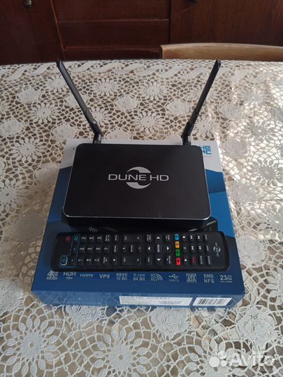 Медиаплеер Dune HD 4K Pro II (с BT-пультом)