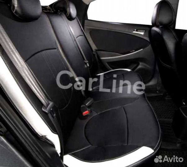 Автомобильные чехлы Hyundai Solaris (II)