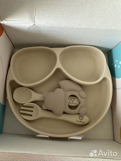 Детский набор посуды новый