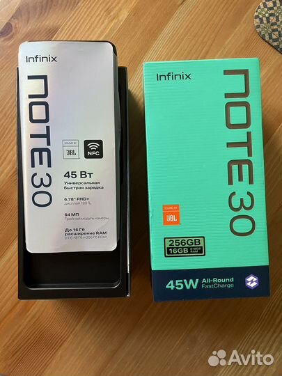 Infinix note 30