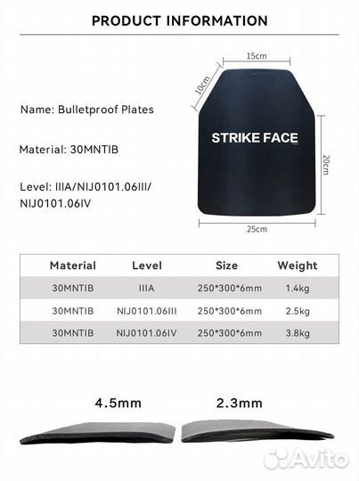 Бронеплиты Керамика