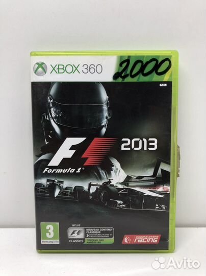 Диск F1 2013 на Xbox 360