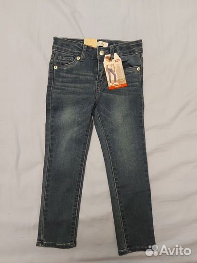 Джинсы Левис для девочки 104размер ориг. Детские