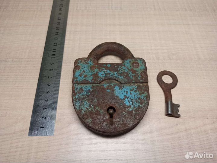 Советский Замок С Ключом Сделано В СССР Ретро