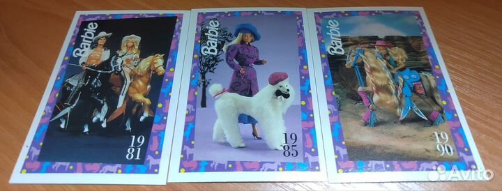 Барби Звезда, карточки
