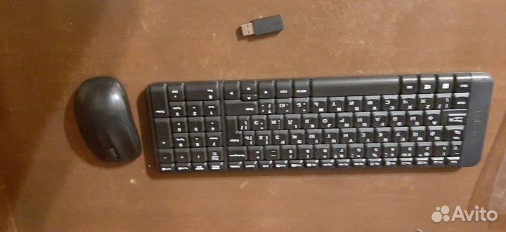 Беспроводная клавиатура + мышь Logitech