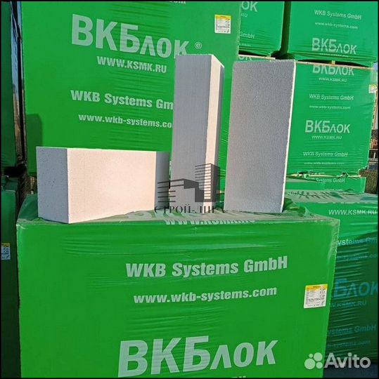 Газоблок вкблок Газобетон