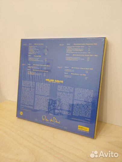 Miles Davis бокс винила Jazz monuments