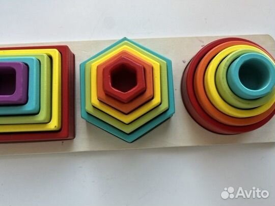 Игрушки развивающие деревянные