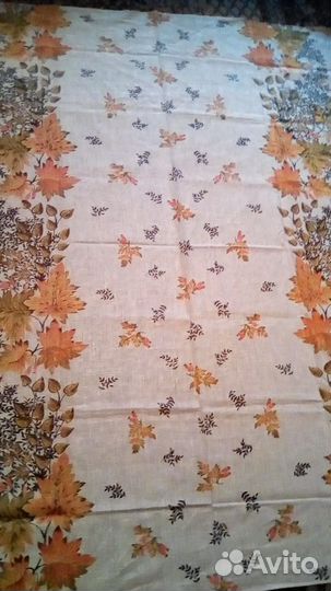 Скатерть льняная СССР