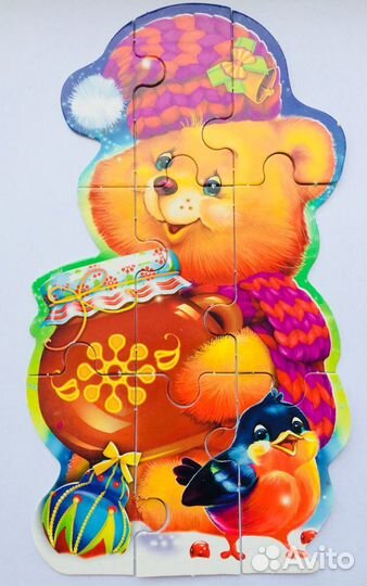 Новые крупные пазлы для малышей