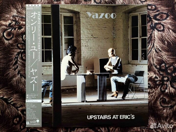 Yazoo – Upstairs AT Eric's оригинал Japan 1982 OBI