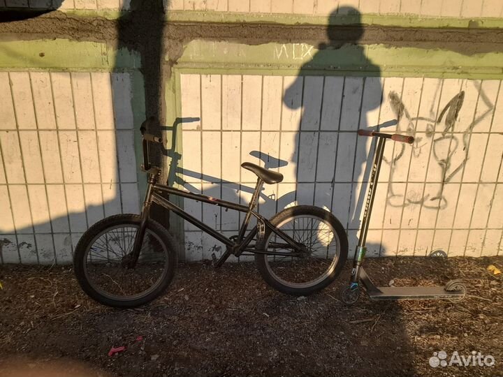 BMX и трюковой самокат