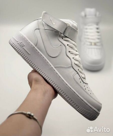 Nike Air Force 1 High (с мехом)