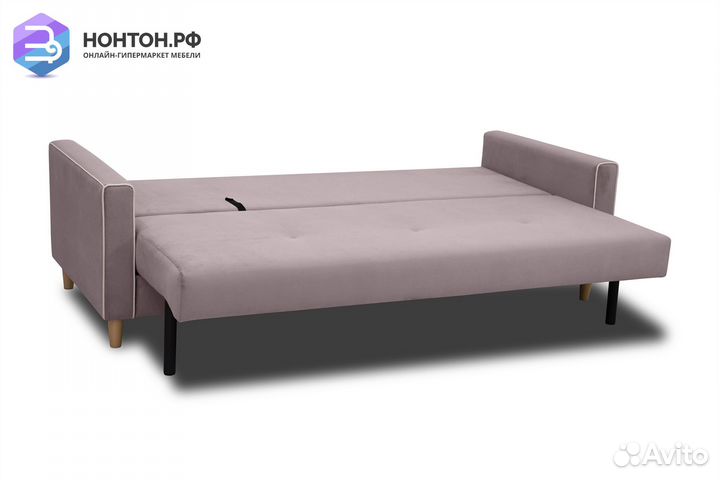 Диван тик-так Айрин светло-розовый