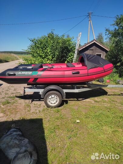 Лодка пвх Gladiator 380 pro