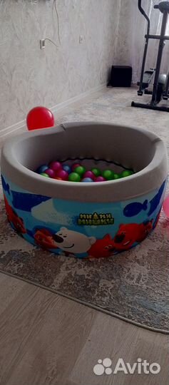 Сухой бассейн с шариками бу