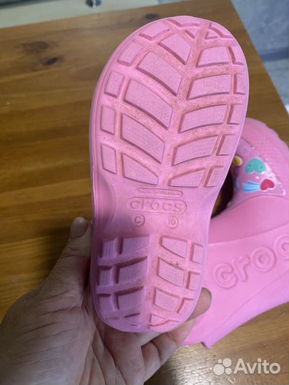 Резиновые сапоги crocs c10