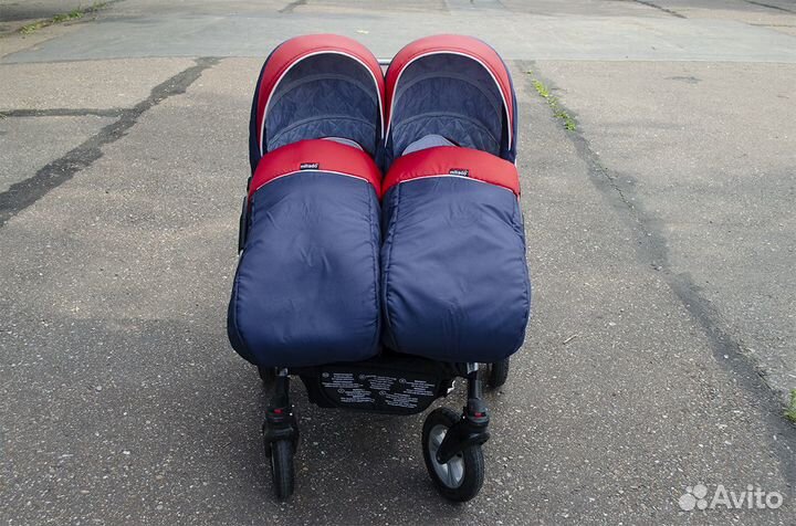 Коляска для двойни Mikado Duet 2 в 1