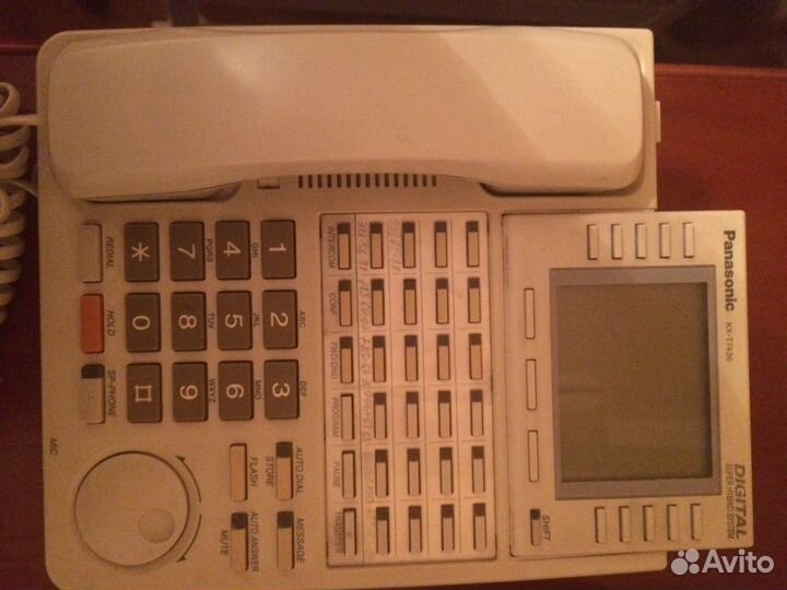 Цифровой системный телефон Panasonic KX-T 7436RU