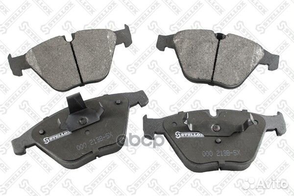 000 213B-SX колодки дисковые п. с антискр. пл