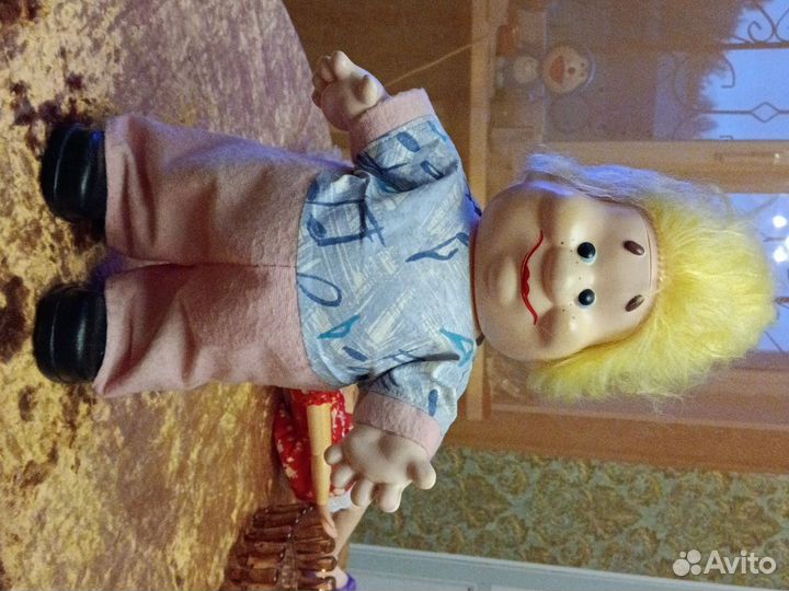 Кукла СССР карлсон Ленигрушка
