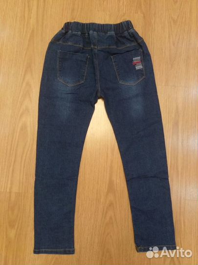 Новые джинсы на мальчика, рост 140-146 см