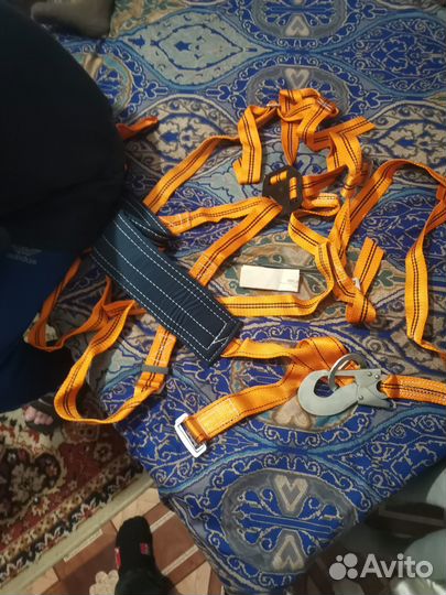 Удерживающие система со сторопом из ленты