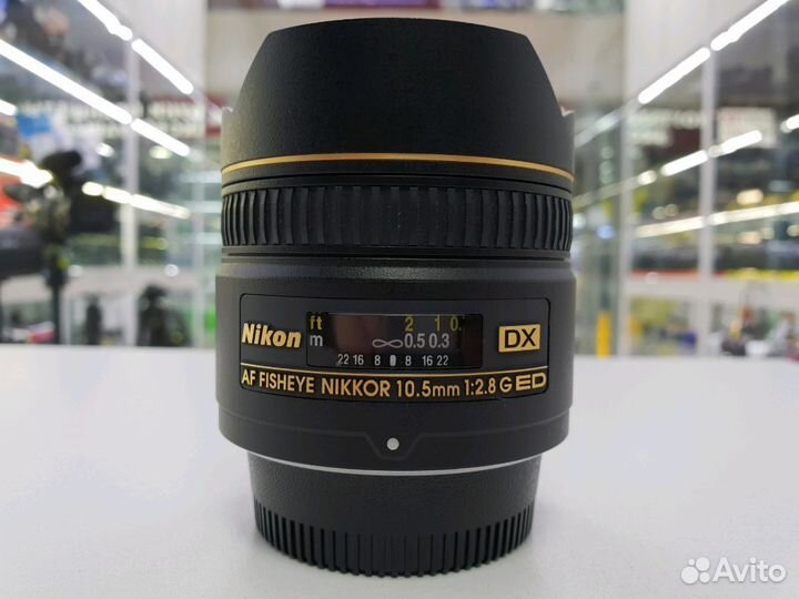 Nikon 10.5mm f/2.8G ED DX Fisheye Комиссионный