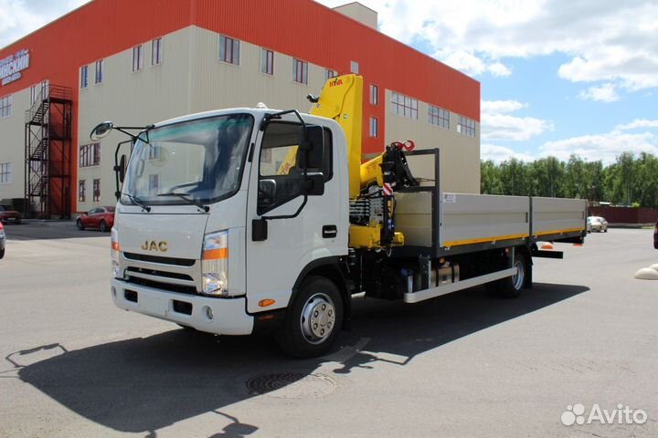 JAC N90 с КМУ, 2024