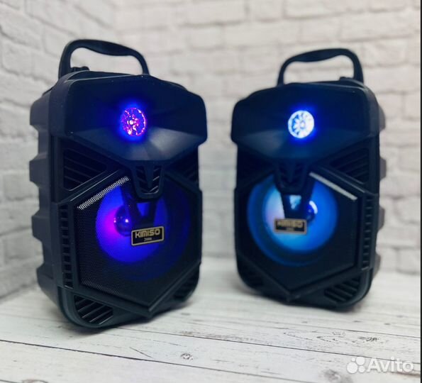 Портативная колонка Kimiso, чистый и громкий звук