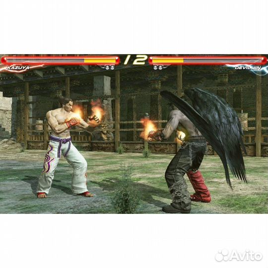 Tekken 6 Platinum, б/у, множ.царап., без обложки