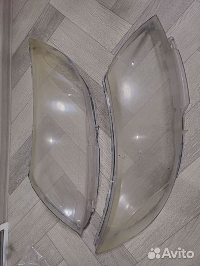 Стекла на фары рио 3 дорестайл