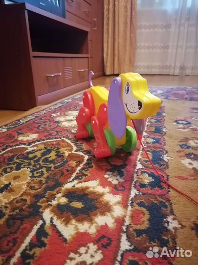 Собака каталка полесье