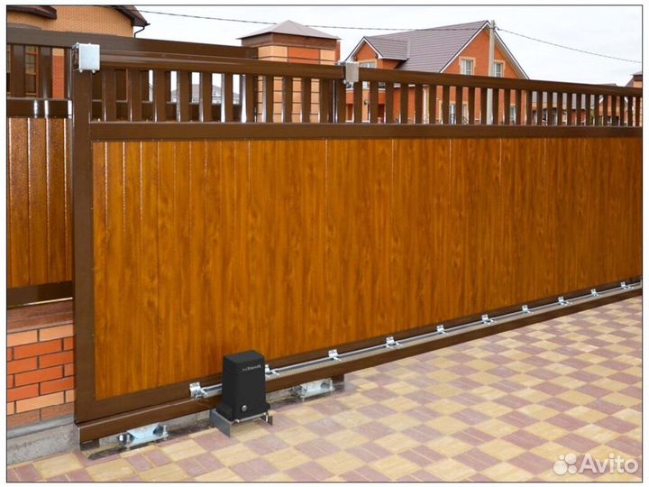 Ворота с пультом 4,9*2