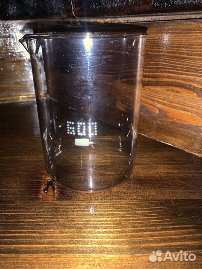 Стакан термостойкий химический