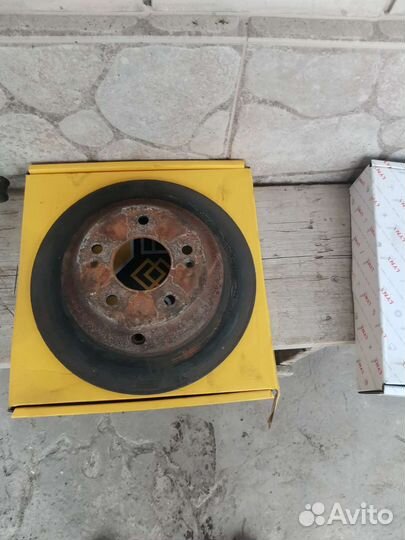 Тормозные диски hyundai santa fe 3