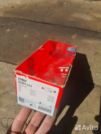 Колодки тормозные TRW GDB1222 на Форд