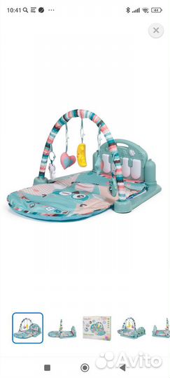 Развивающий коврик baby go